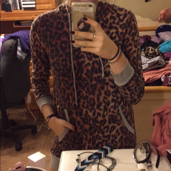 leopard hoodie - Picture 1 of 1
